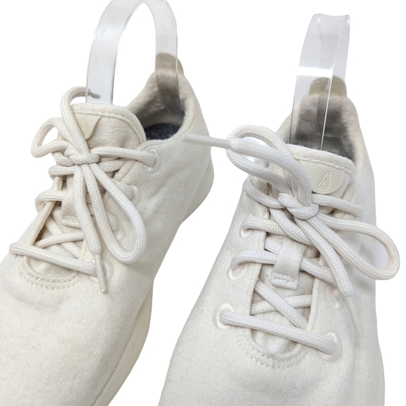 Allbirds Wool Runners Merino Natural White Cream Sole Sneakers Size 9 - Picture 8 of 11